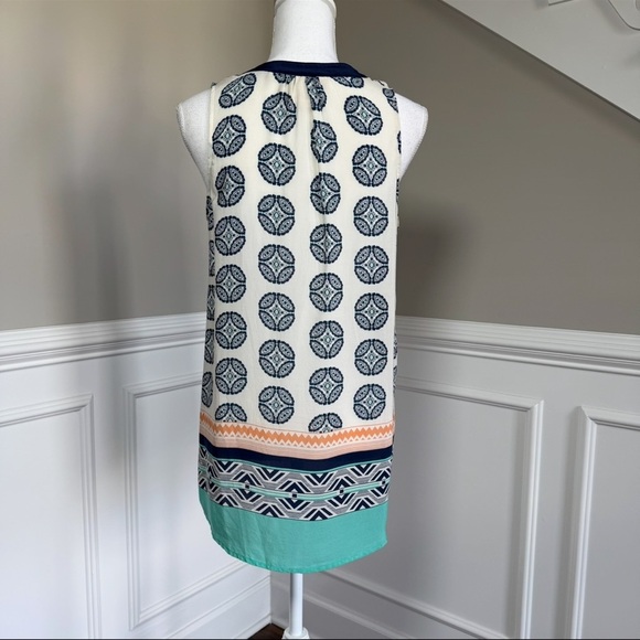 Anthropologie Vanessa Virginia Finn Silk Sleeveless Top Size Small - Picture 6 of 10